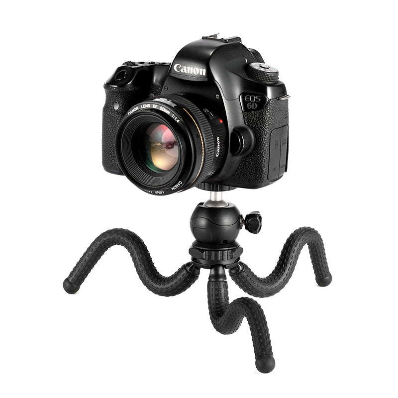 Octopus Tripod for Phones and Cameras - Mini Portable Stand