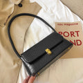 Women's 2019 Fashionable Crocodile Pattern Shoulder Bag