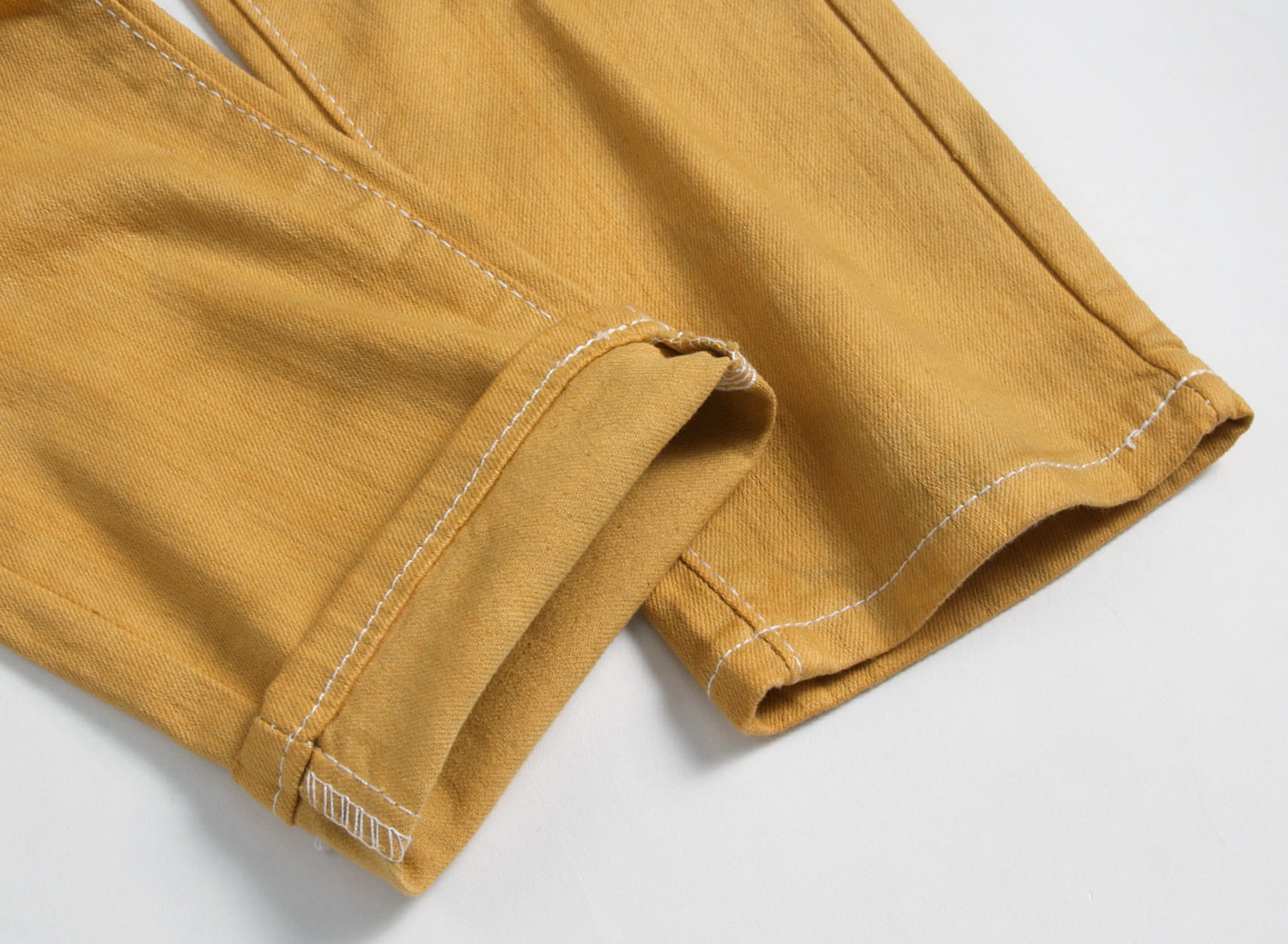Personalized Gradually Red Stretch Slim-fit Jeans