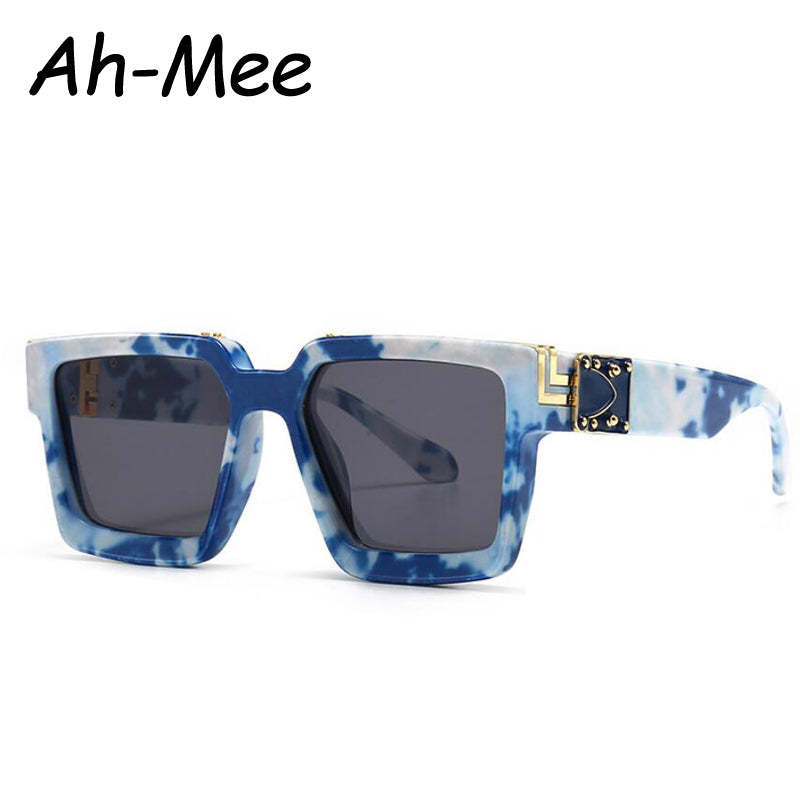 Retro Oversized Square Sunglasses for Men and Women
