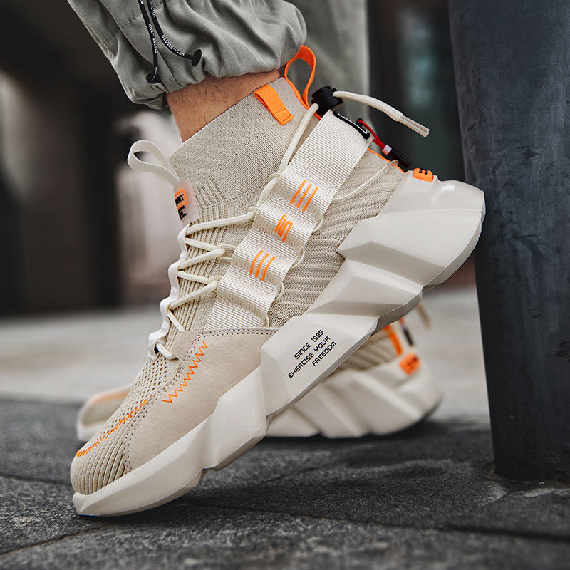 Men's High-Top Sock Sneakers - Stylish Summer 2020