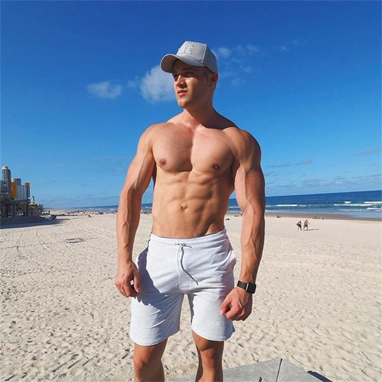 Men's Breathable Loose Running Shorts for Summer Training