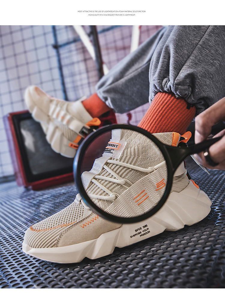 Men's High-Top Sock Sneakers - Stylish Summer 2020