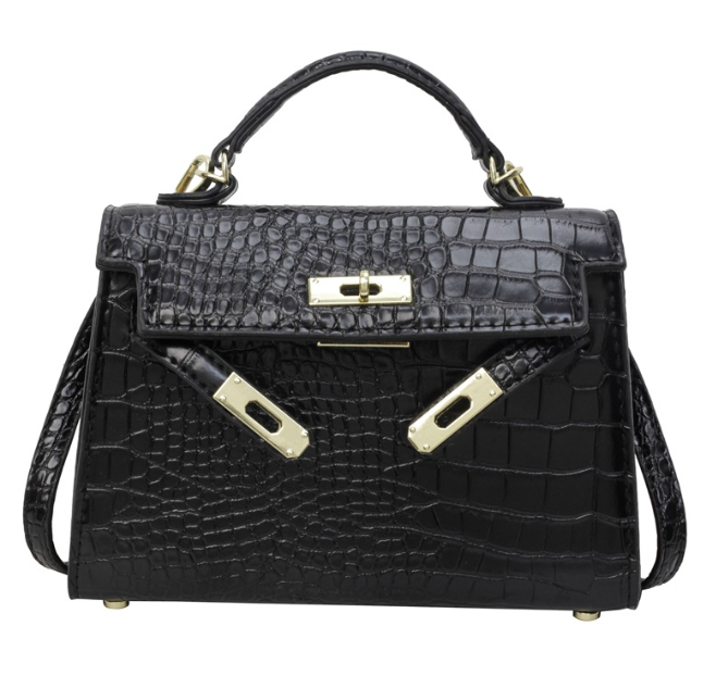 Women's Fashion Crocodile Pattern Shoulder Bag
