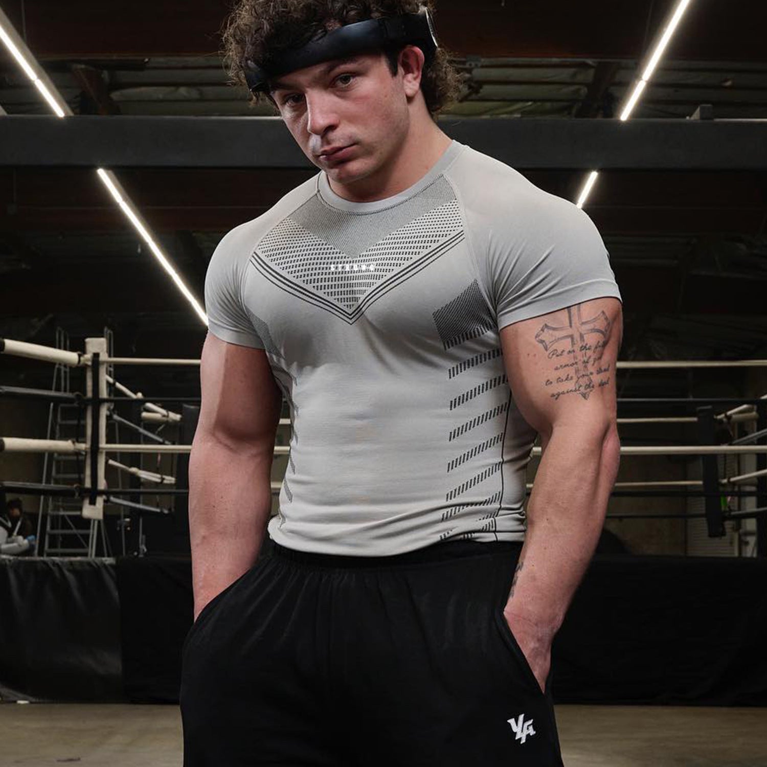 Men's American Style Quick-Dry Athletic Short Sleeve Shirt