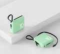 Mini 30000mAh Power Bank with Built-in Cable (One Set)