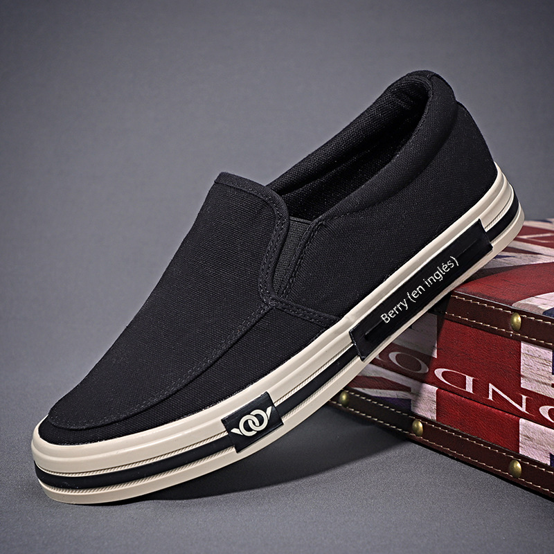 2023 Breathable Casual Men's Slip-On Canvas Shoes