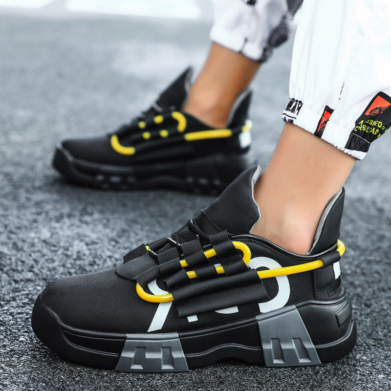 Versatile Thick Sole Dad Sneakers for Casual Wear