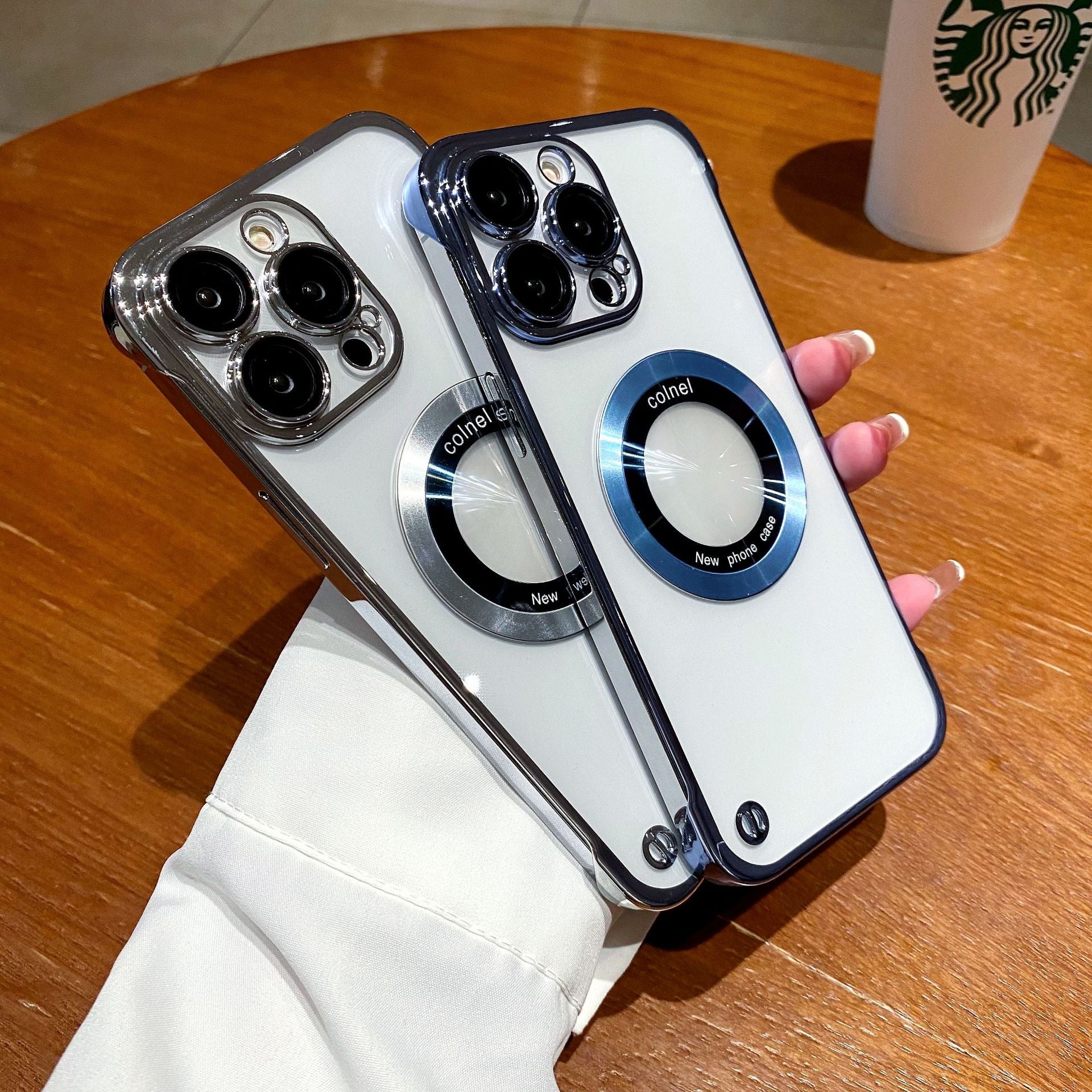 Magnetic Lens Phone Case for iPhone 12/13/15