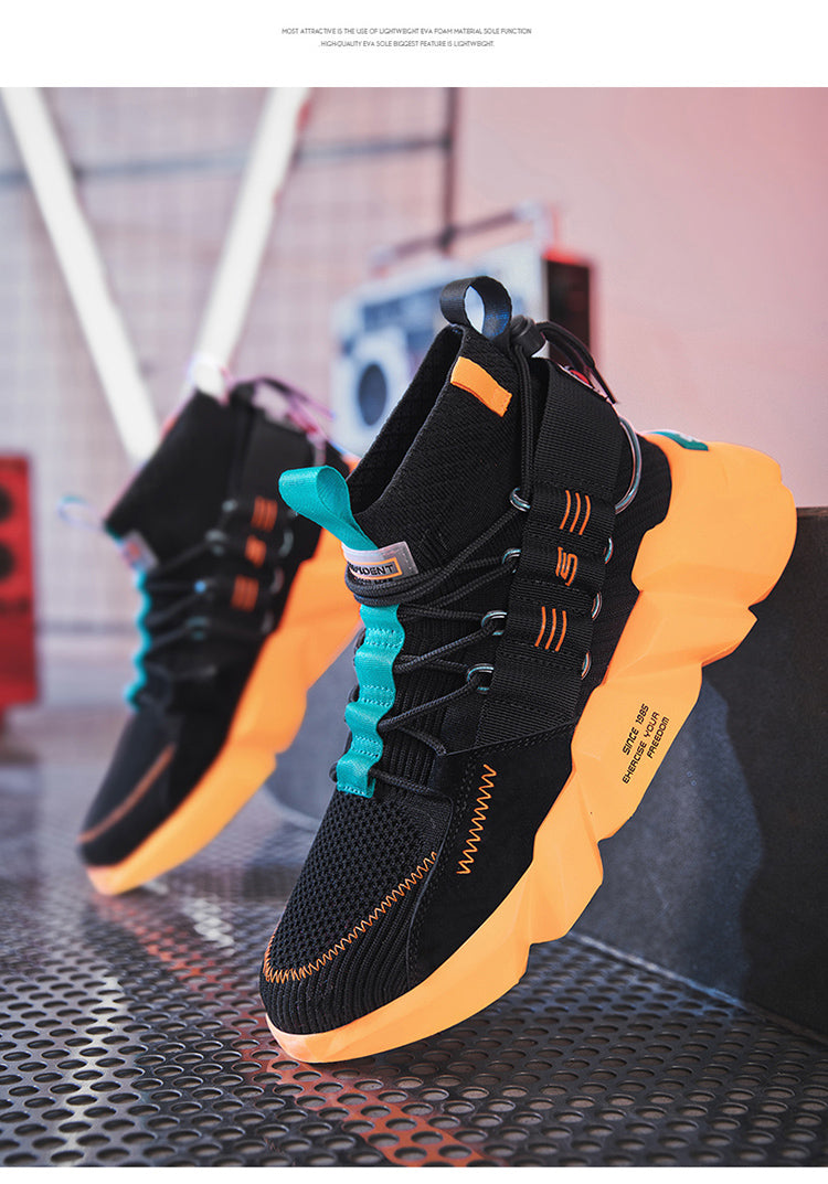 Men's High-Top Sock Sneakers - Stylish Summer 2020