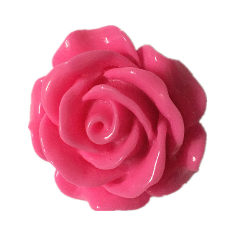 Metal Rose Flower Anal Plug - Stainless Steel Toy