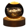 3D Astronaut Planet Crystal Ball Night Light Lamp