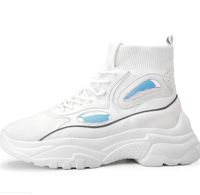 Fashionable Thick-Soled Dad Sneakers for Couples
