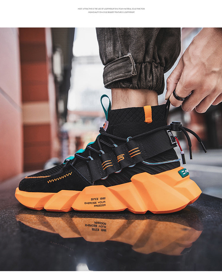 Men's High-Top Sock Sneakers - Stylish Summer 2020
