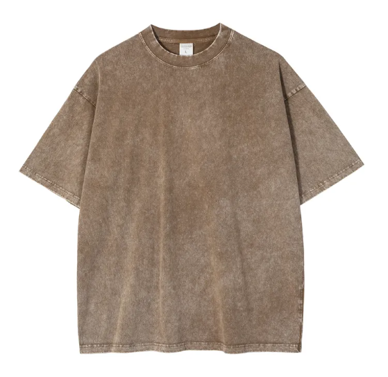 Batik Crew Neck Cotton T-Shirt