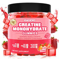 Creatine Monohydrate Gummies for Men & Women 120 CT - 5600mg of Creatine Monohydrate per Serving - Sugar Free Chewable Creatine for Muscle Strength Energy Boost Muscle Builder (Strawberry Flavor)