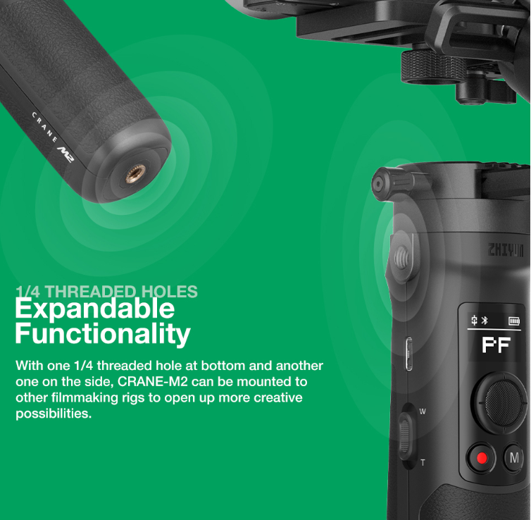 ZHIYUN CRANE M2 Handheld Stabilizer for Cameras