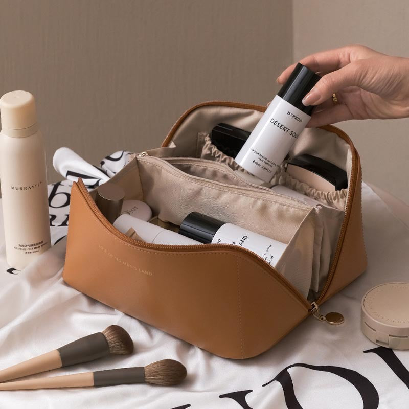 Portable Large-Capacity Travel Handbag and Makeup Bag