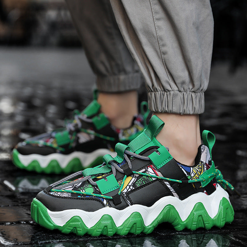 Men's Color Block Casual Sports Shoes (2020 Spring/Fall)