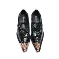 Trendy Business Men's Pointed Toe Leather Shoes