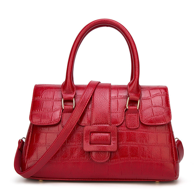 2019 Fashion Crocodile Pattern Women's Handbag