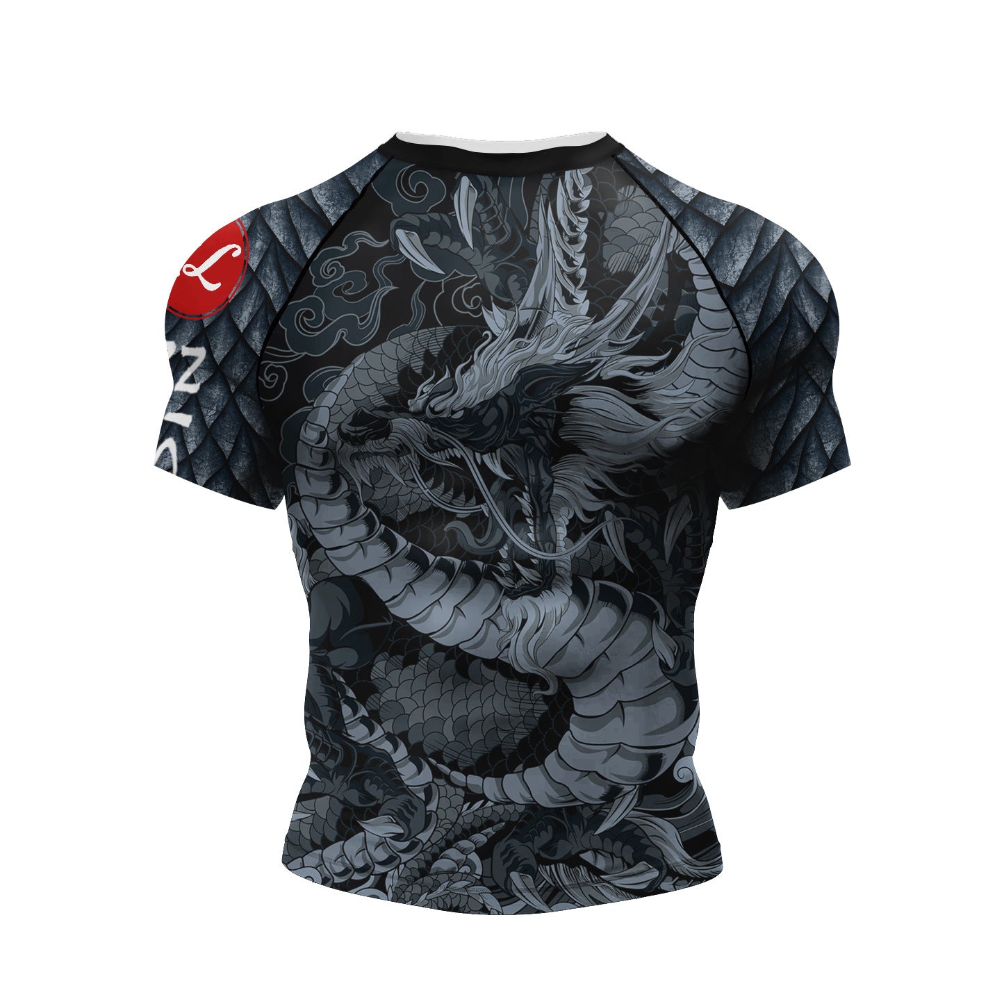 Men's 3D Digital Print Short Sleeve Athletic T-Shirt
