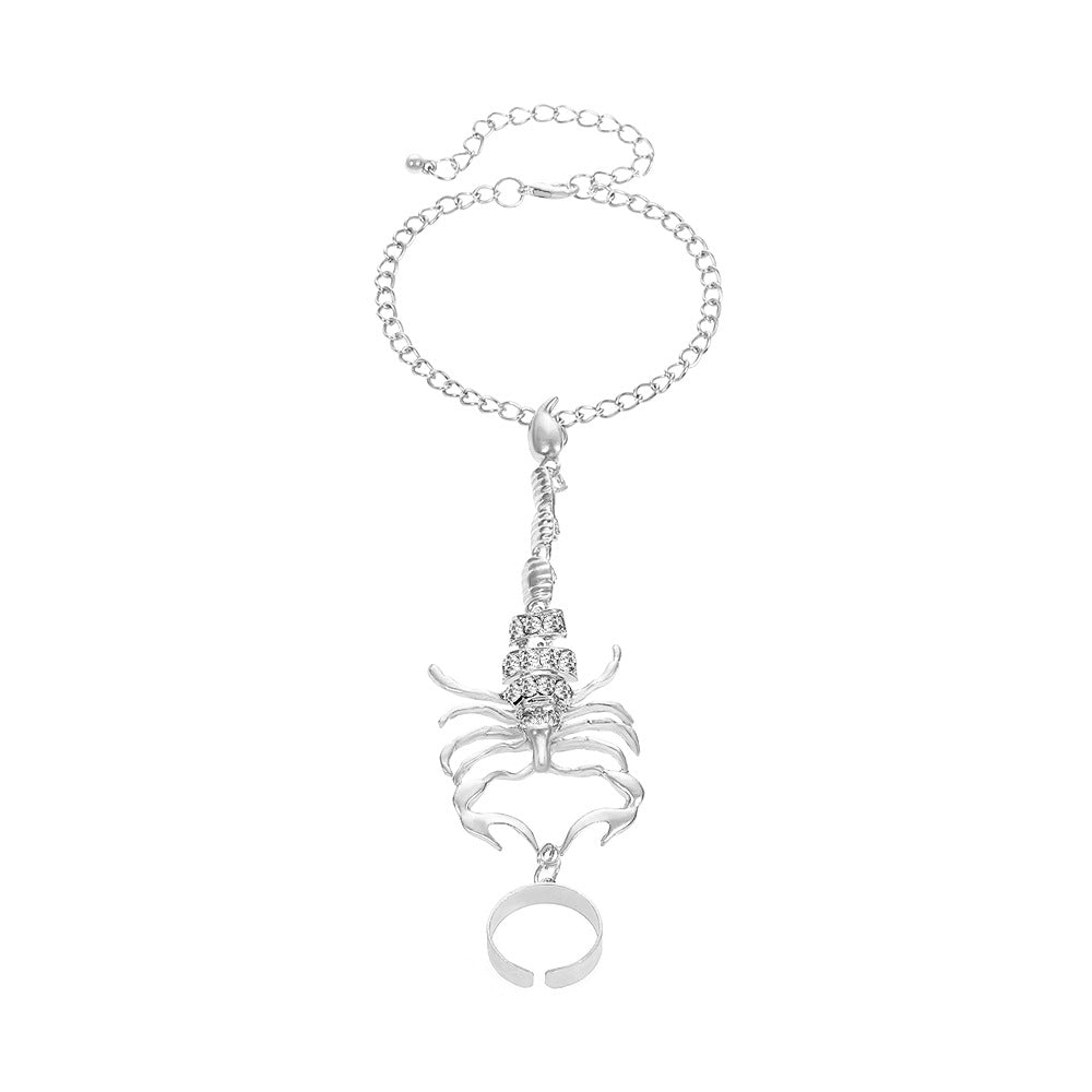 Exaggerated Scorpion Mitten Bracelet for Women