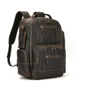 Luxury Genuine Leather Backpack for Men (15.6 Inch)
