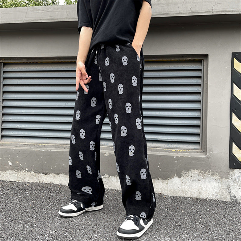 Oversize Loose Wide Leg Casual Pants for Men