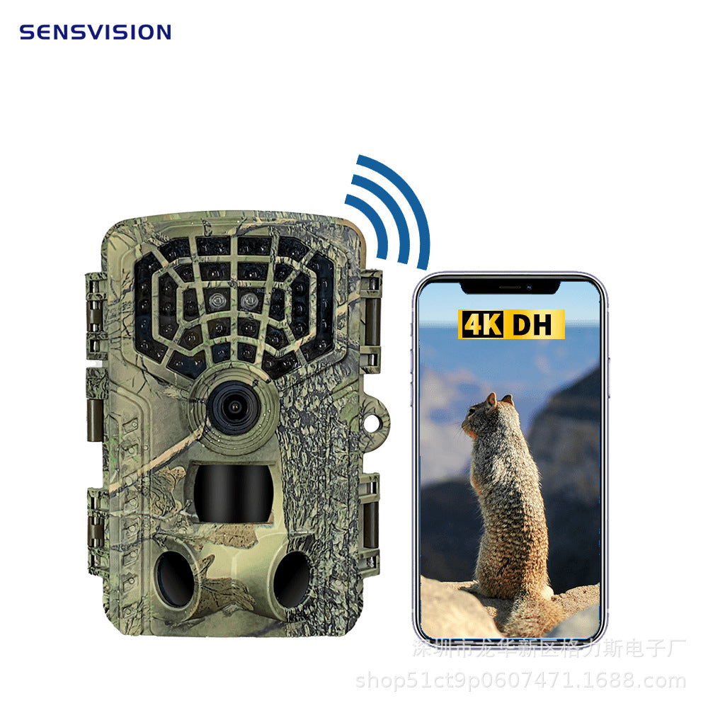 48MP Bluetooth WIFI Trail Camera with Motion Detection