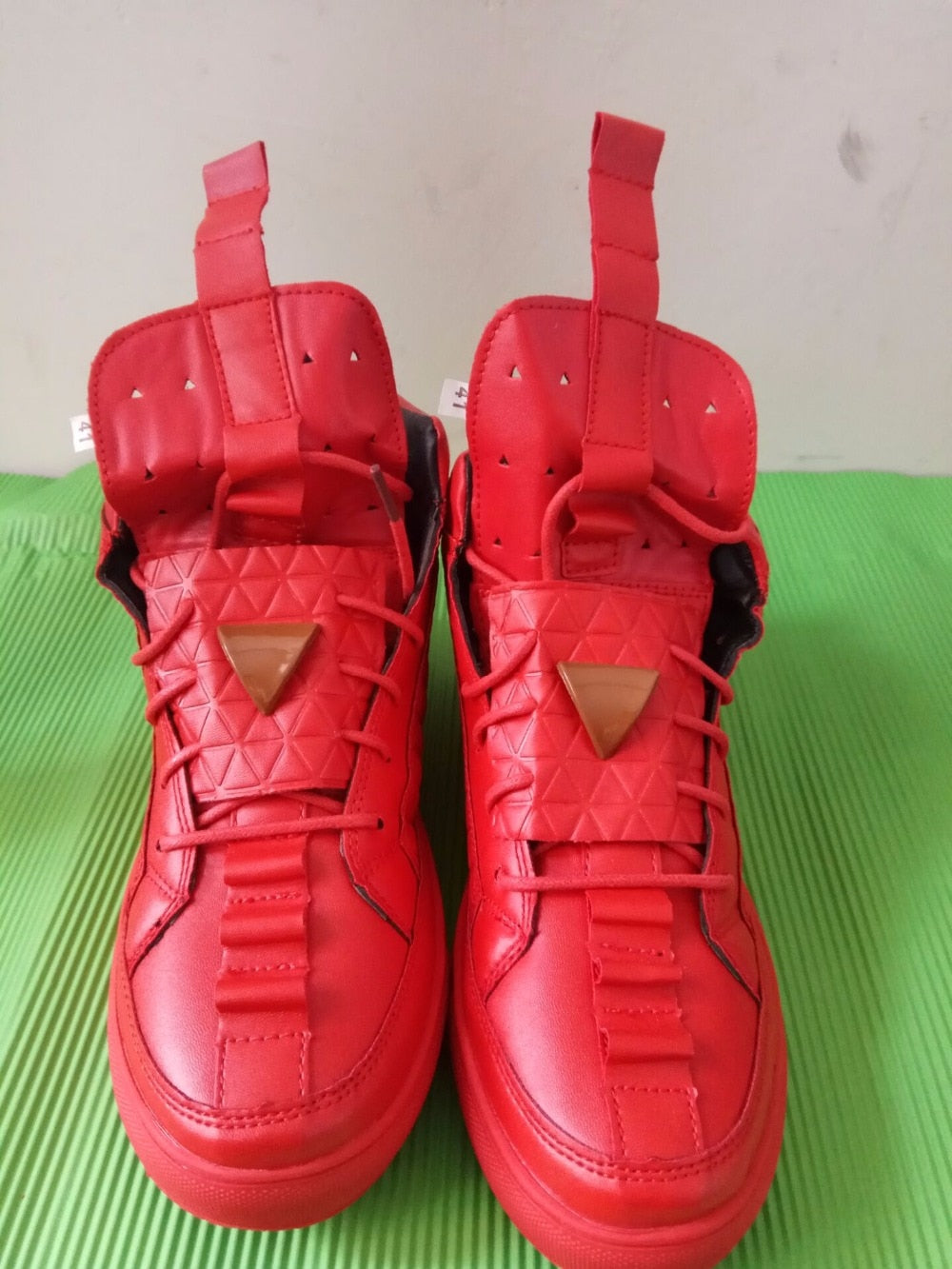 Men's High-Top Korean Style Casual Sneakers for Summer