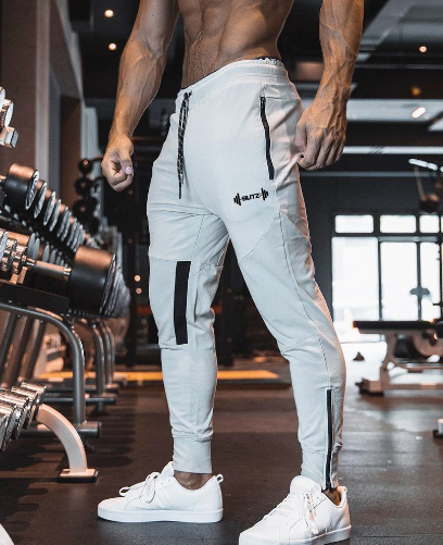 Muscle Men Brothers Slim Fitness Sports Pants