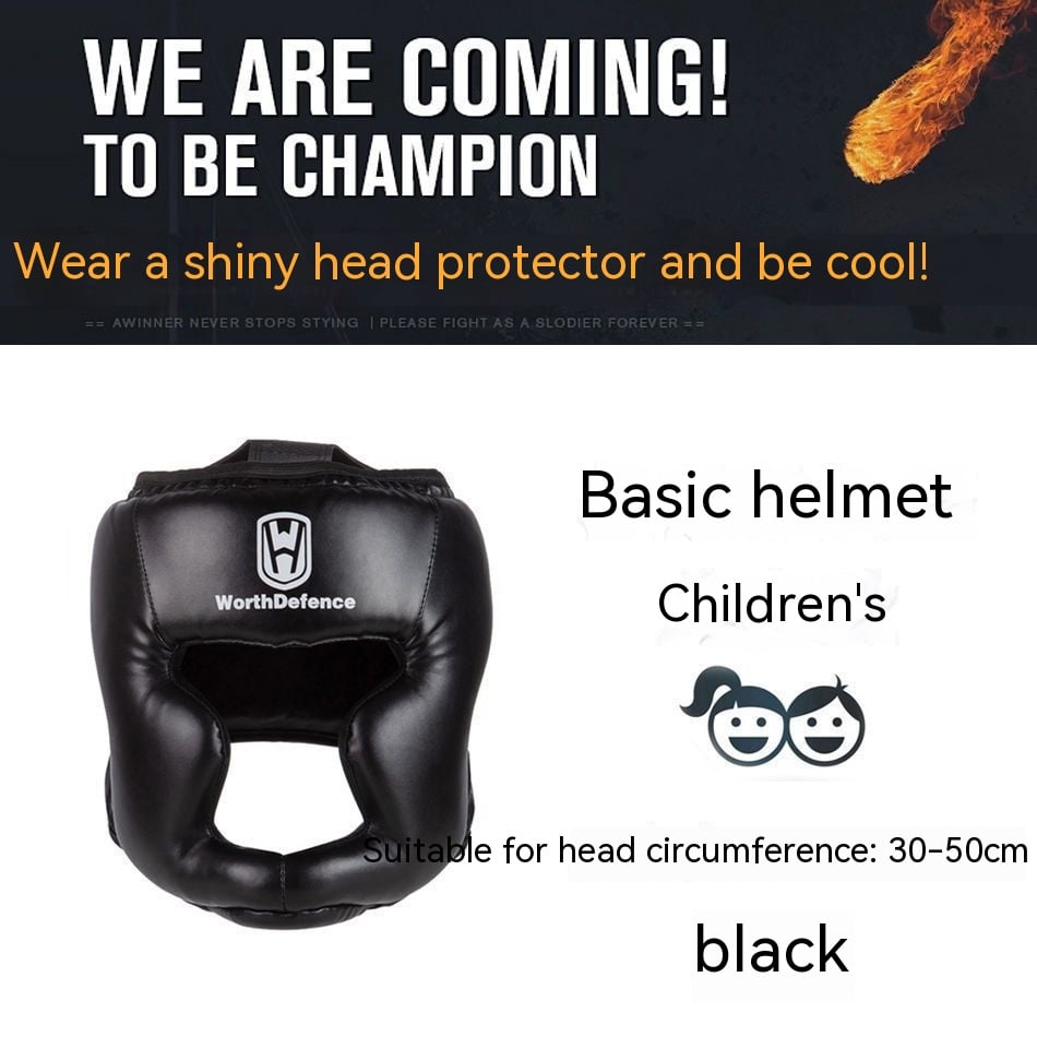 Children's Boxing Headgear for Face Protection Training