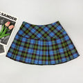 Women's High Waist Pleated A-Line Short Skirt