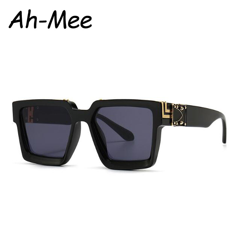 Retro Oversized Square Sunglasses for Men and Women