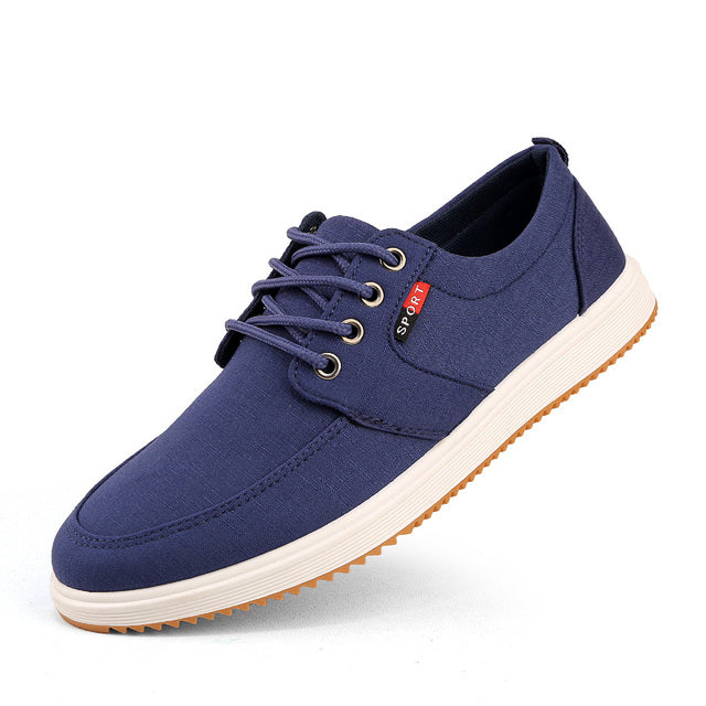 Men's Breathable Linen Moccasin Loafers - Casual Shoes