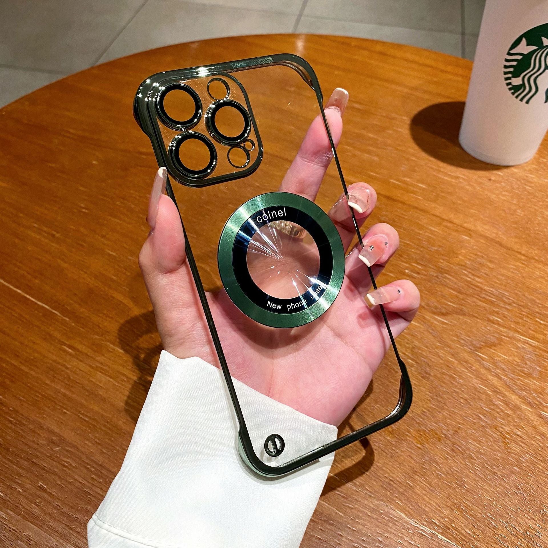 Magnetic Lens Phone Case for iPhone 12/13/15