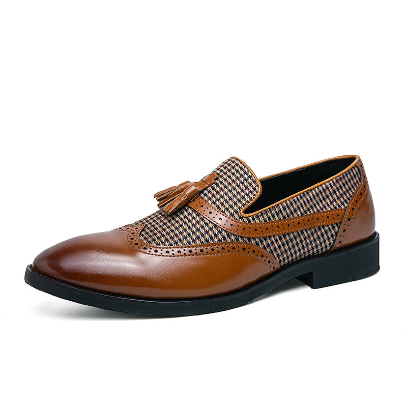 Men's British Business Casual Leather Shoes