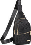 Crossbody Sling Backpack Sling Bag for Women Small Chest Bag Daypack Fanny Pack Cross Body Bag for Sports Hiking