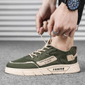 Men's Breathable Casual Lace-Up Sneakers for Outdoor Jogging