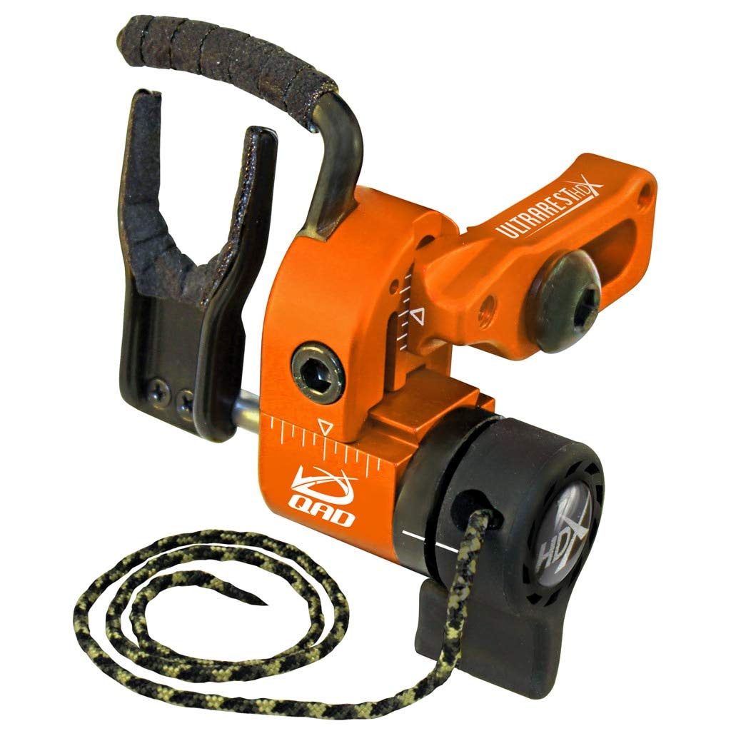 QAD Ultra-Rest Pro HDX Drop Away Right Hand Rest Orange