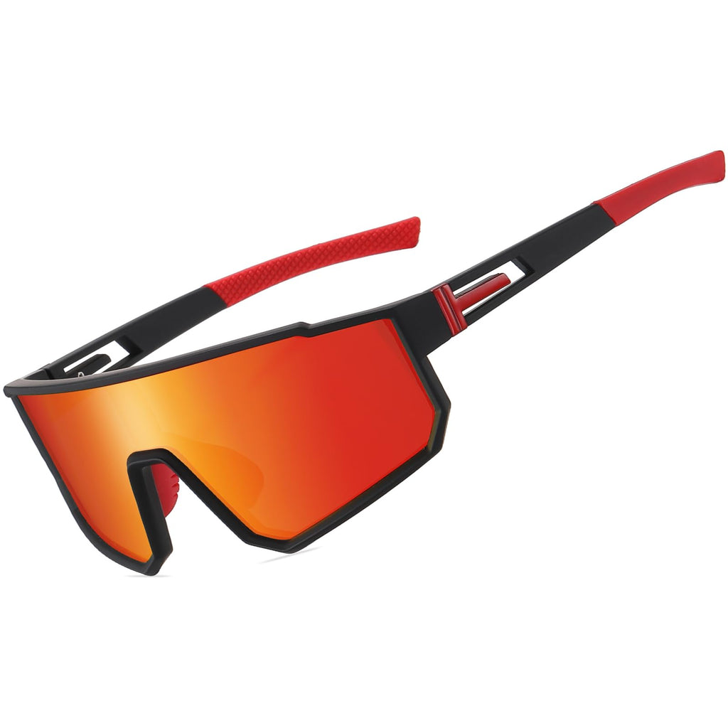 Yomwig Youth Baseball Polarized Sunglasses Kids Baseball Sports Sunglasses for Age 6-16 TR90 Frame UV400 Protection Youth Polarized Sunglasses for Cycling Softball Sunglasses for Girls Boys(CM03)