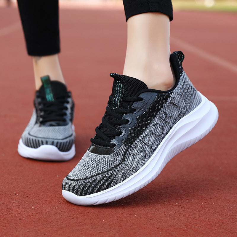 Fashionable Women's Breathable Mesh Running Shoes