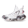 Men's Summer High-Top Breathable Basketball Shoes