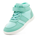 xinlanlin Kids Wrestling Shoes Boys Girls Youth High Boxing Shoes Comfort Minimalist Fitness Sneakers Zero Drop Sole Shcool Shoes Little Big Kid Green