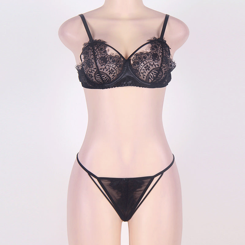 Lace Lingerie Set for Women - Bikini Style