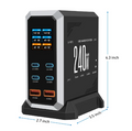 240W Multi-Port USB Fast Charger