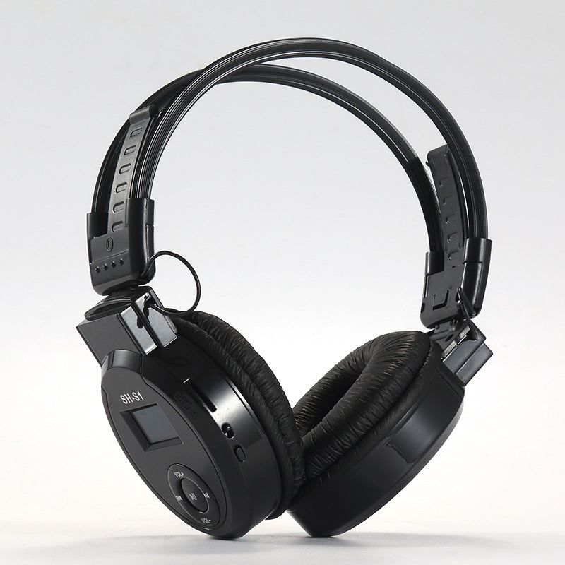 3H-866 Bluetooth Headphones with Deep Bass and Card Slot