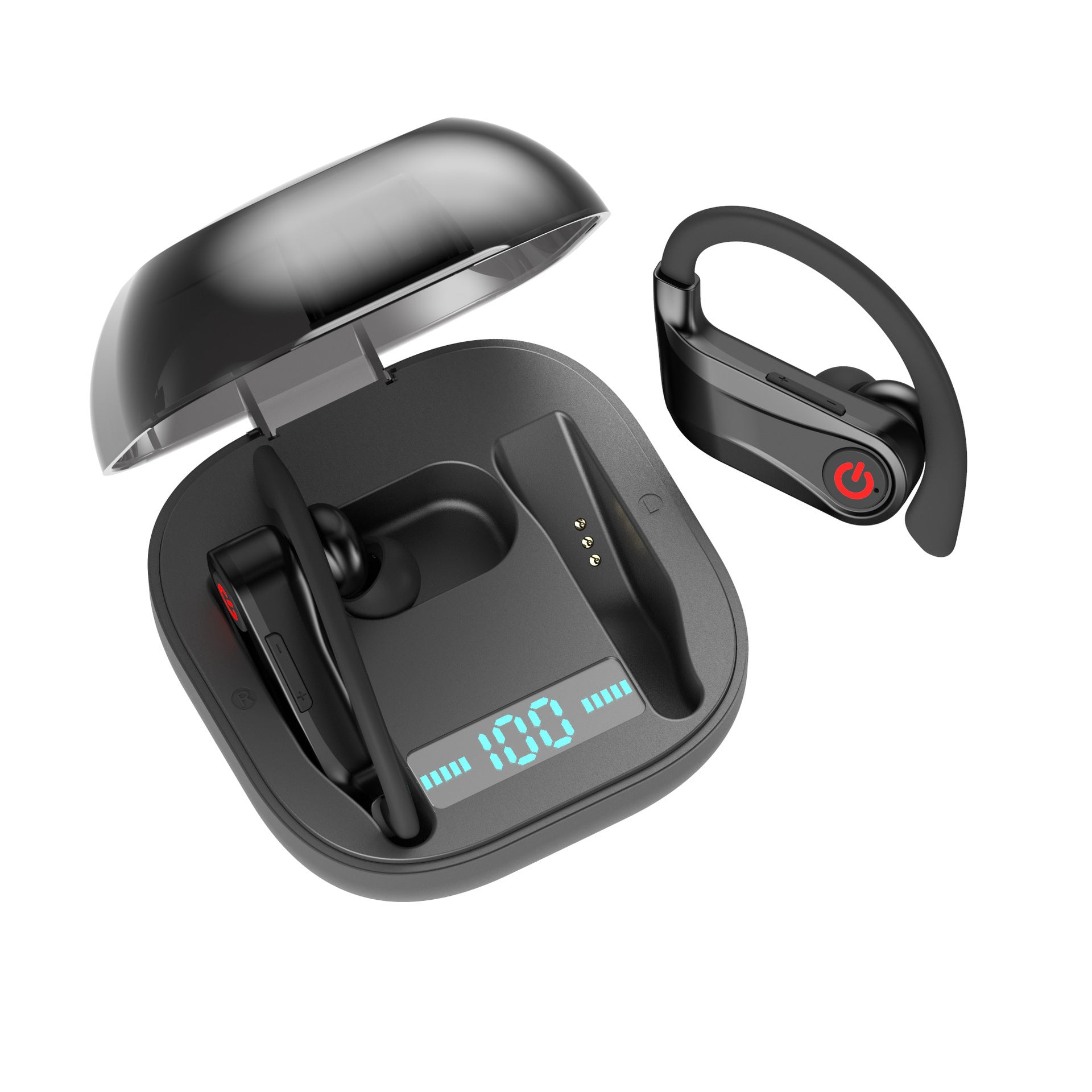 Q62 Bluetooth Earbuds with Digital Display Case