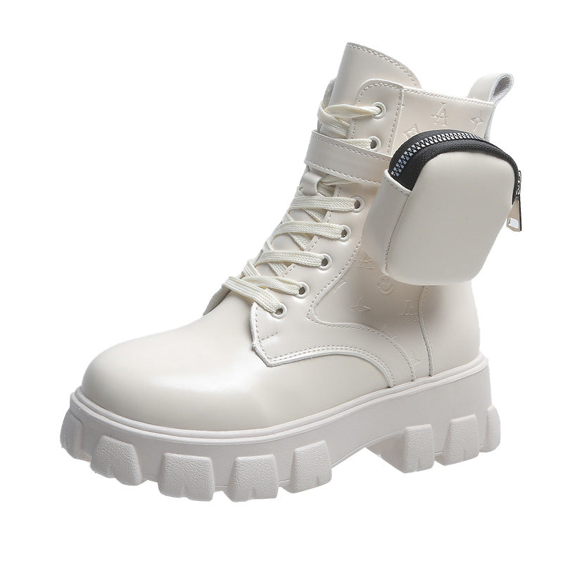 "New Women's Autumn Thick-Soled Martin Boots"